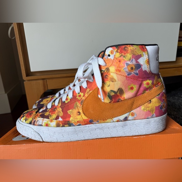 Nike SB Blazer Mid NYC Floral men’s size 11, EUC/ Like new condition. - Picture 2 of 9